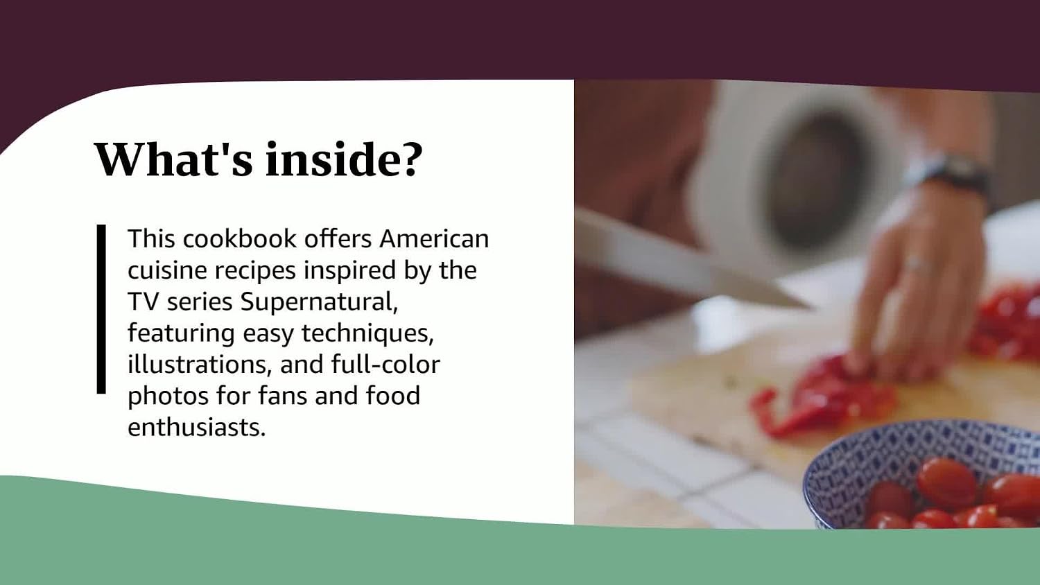 Detalle de Supernatural Official Cookbook HC: kookboek met burgers, pies en andere hapjes
