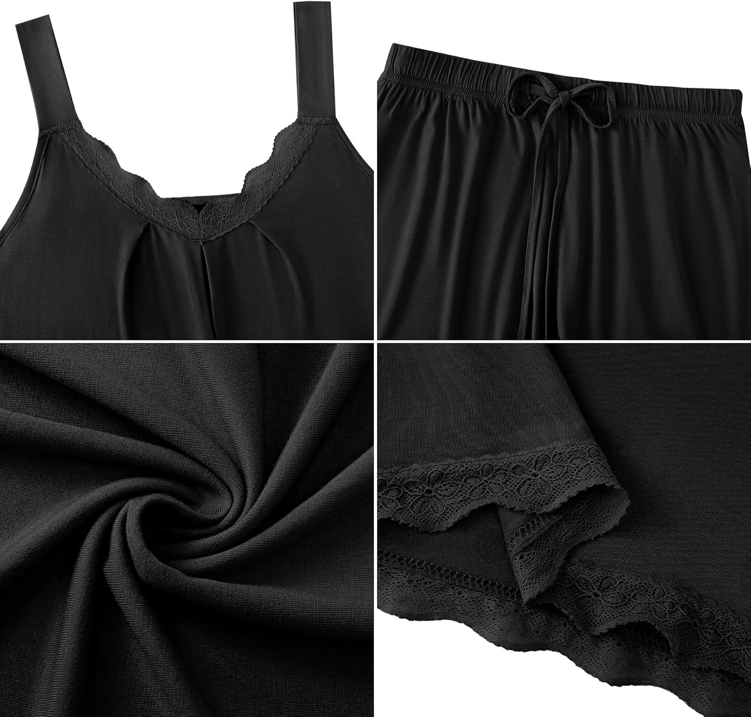 Thumbnail 4 de Uniexcosm Kurzer Pyjama Set Damen kurz