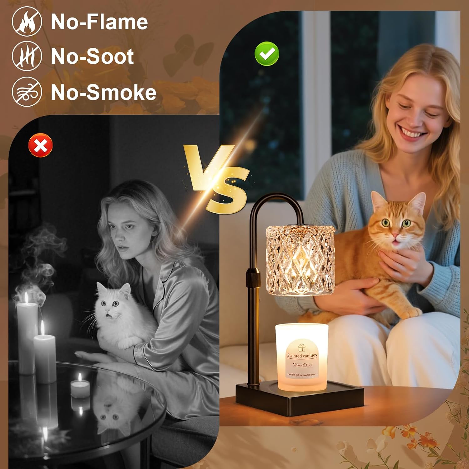 Thumbnail 2 de Candle Warmer Lamp with Adjustable Height