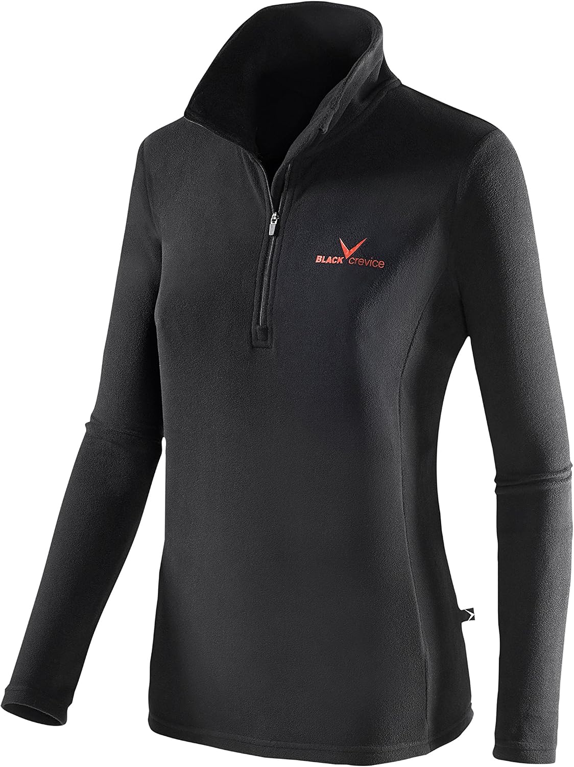 Detalle de Black Crevice Skirolli Donna, dolcevita sci