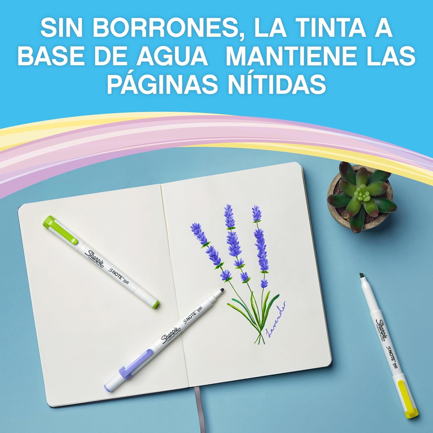 Thumbnail 2 de Sharpie S-Note Duo pastel 16 rotuladores