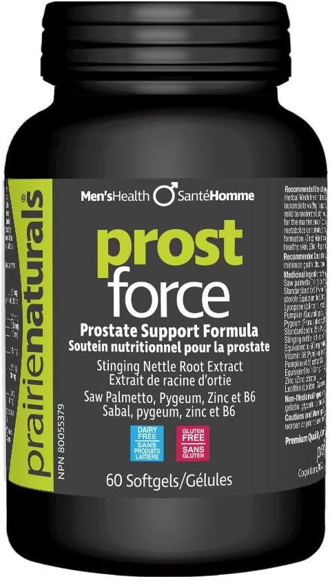 Detalle de Prairie Naturals Prost Force Prostate Health Softgels with Saw Palmetto, 60 Count