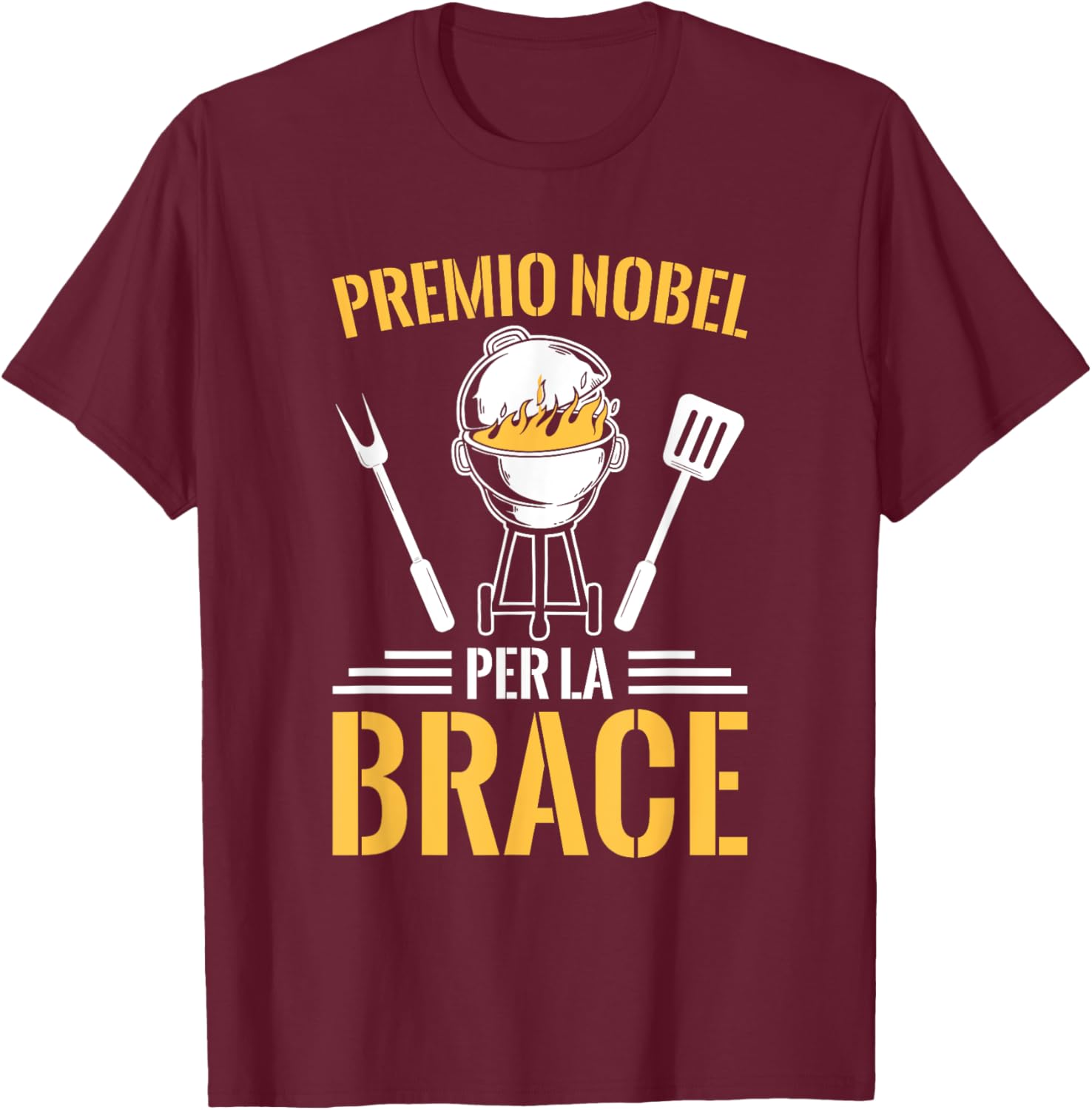 Thumbnail 5 de Maglietta BBQ Premio Nobel per la Brace