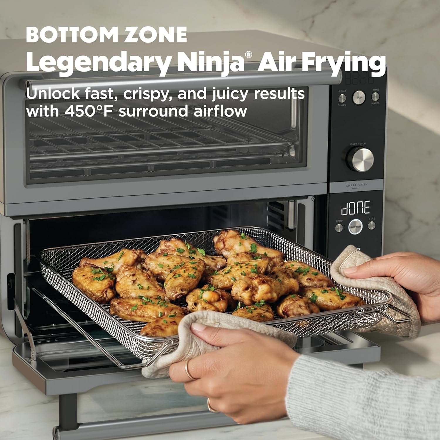Thumbnail 6 de Ninja Double Oven Pro Smart XL Countertop Oven & Air Fryer (DCT801)