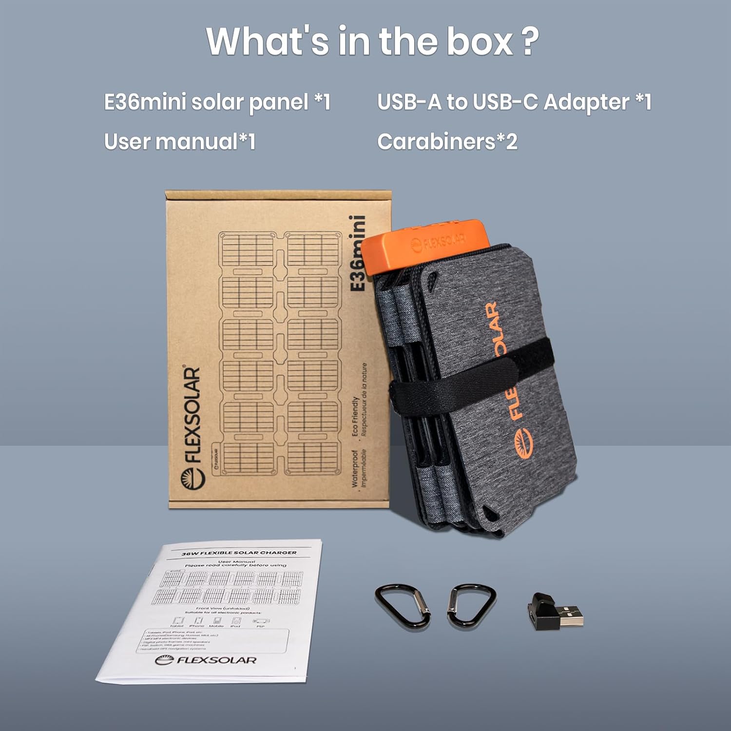 Thumbnail 6 de FlexSolar 36W Ultra-Portable Solar Panel Charger