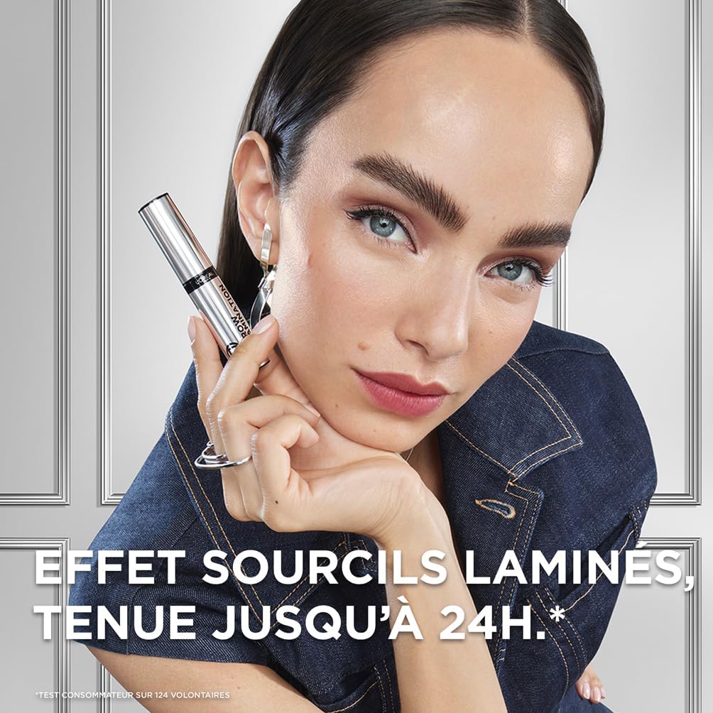 Detalle de L’Oréal Paris Brow Lamination - Fixateur Sourcils Transparent 24h, 30 g