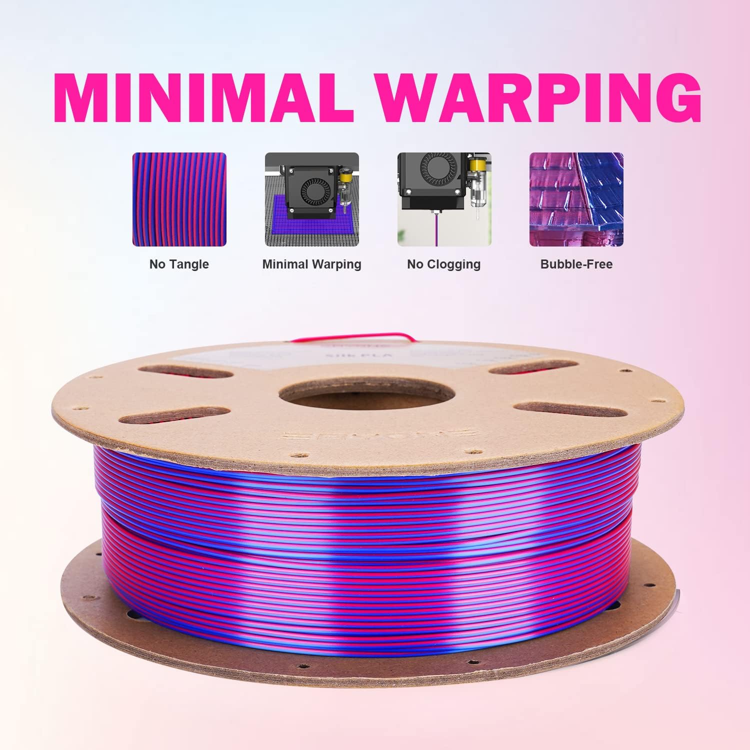 Detalle de ERYONE PLA bicolore 1,75 mm 1 kg per stampanti 3D 🎨