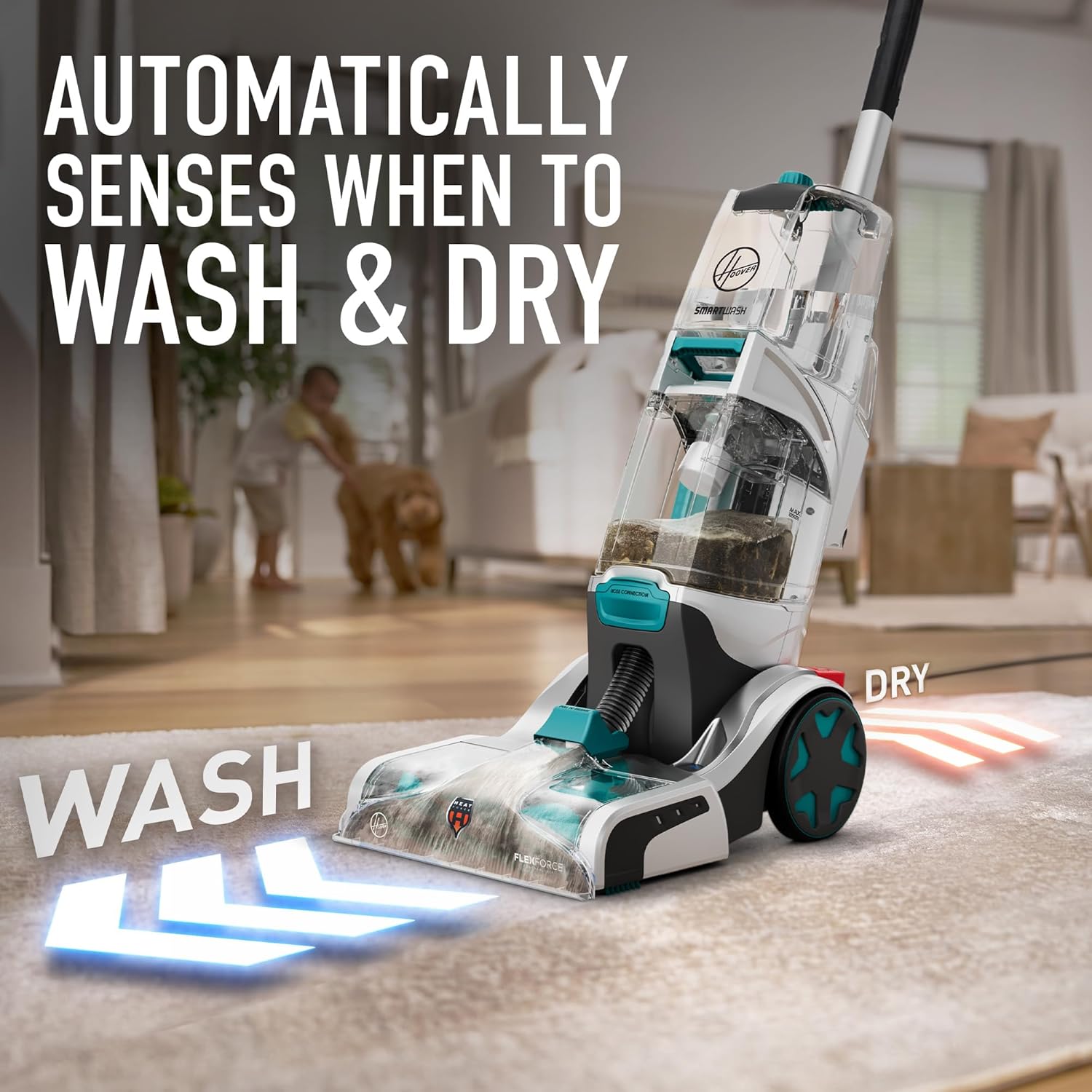 Thumbnail 1 de Hoover SmartWash+ Automatic Carpet Cleaner