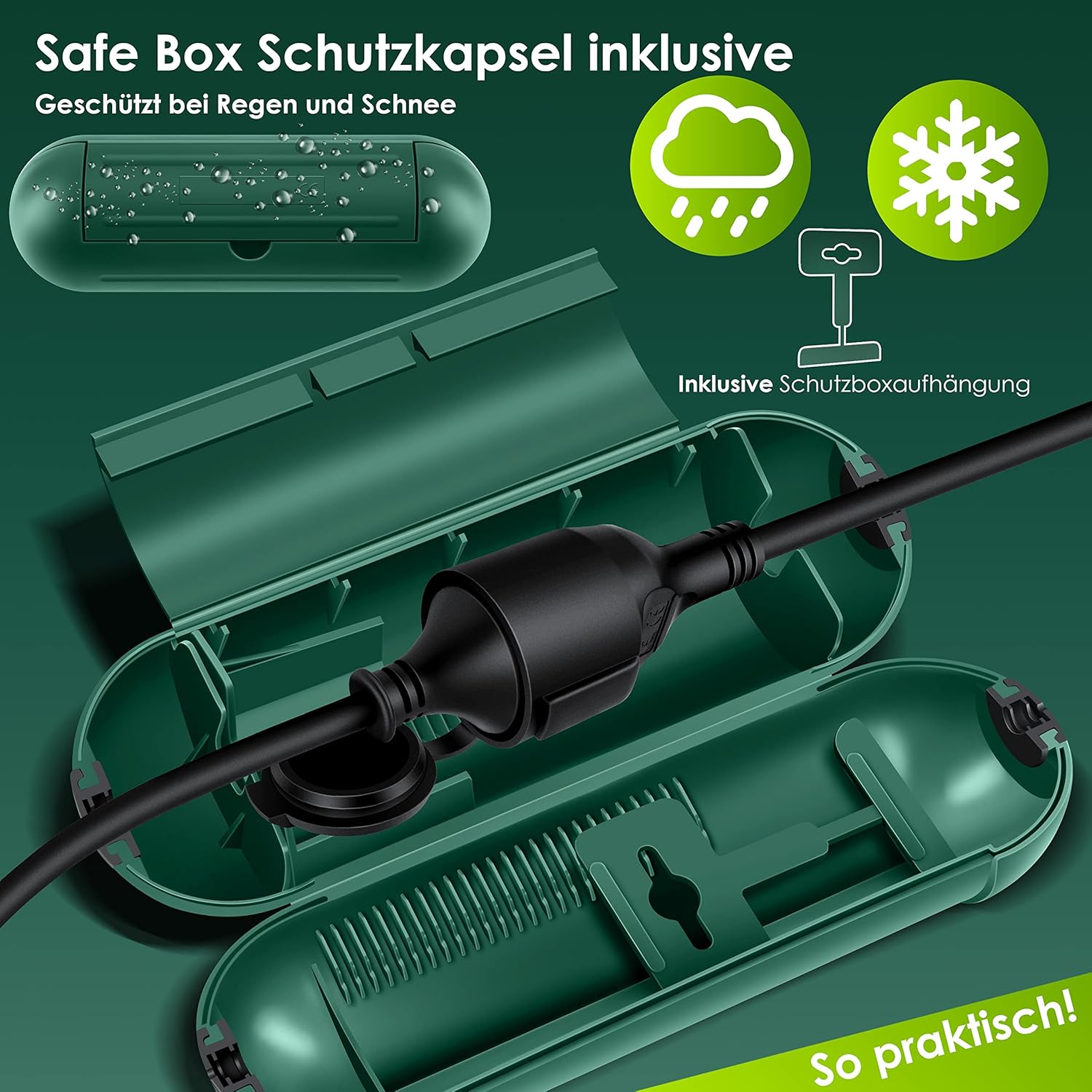 Thumbnail 3 de KESSER Verlängerungskabel 3m IP44