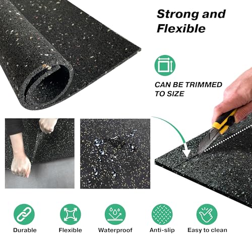 Thumbnail 3 de UK Anti-Vibration Washing Machine Mat 60cm x 60cm – Odourless, Eco-Friendly, Cut-to-Size