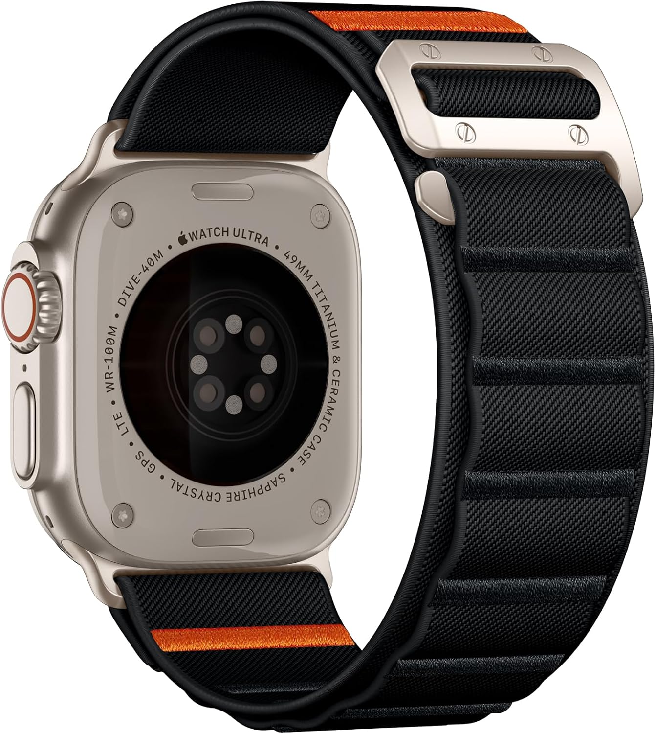 Detalle de Bandletic Nylon Strap for Apple Watch Ultra 49mm
