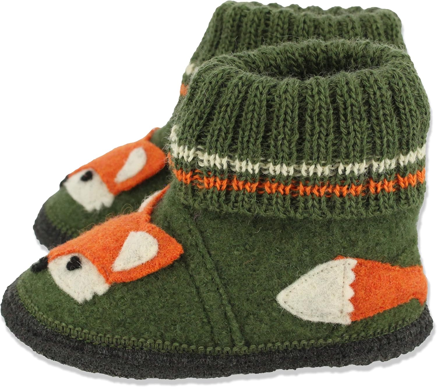 Thumbnail 5 de Beck Jungen FuchsHausschuh – Warmer Hausschuh aus gewalkter Schurwolle, made in Österreich