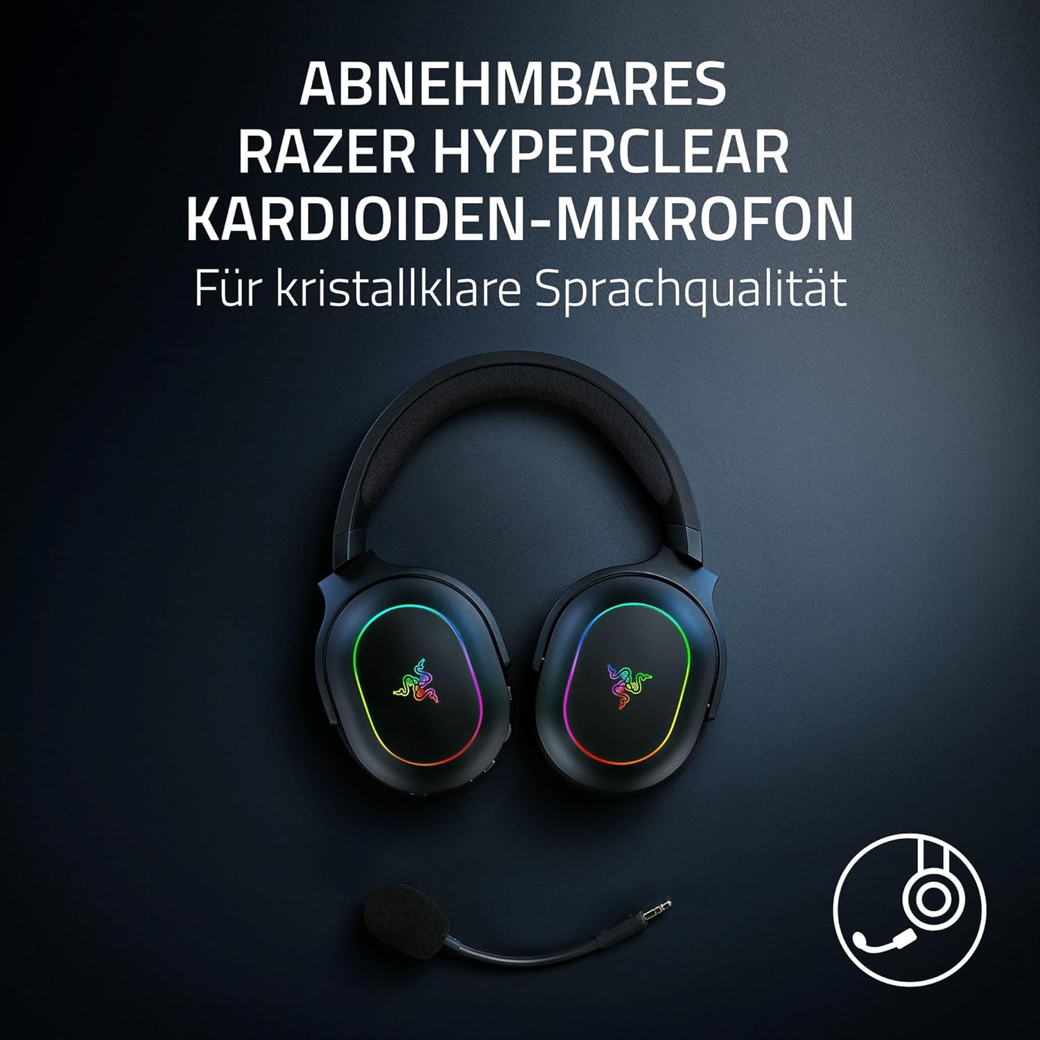 Thumbnail 5 de Razer Barracuda X Chroma: kabelloses Multiplattform-Gaming-Headset mit 6-Zonen Chroma RGB und SmartSwitch