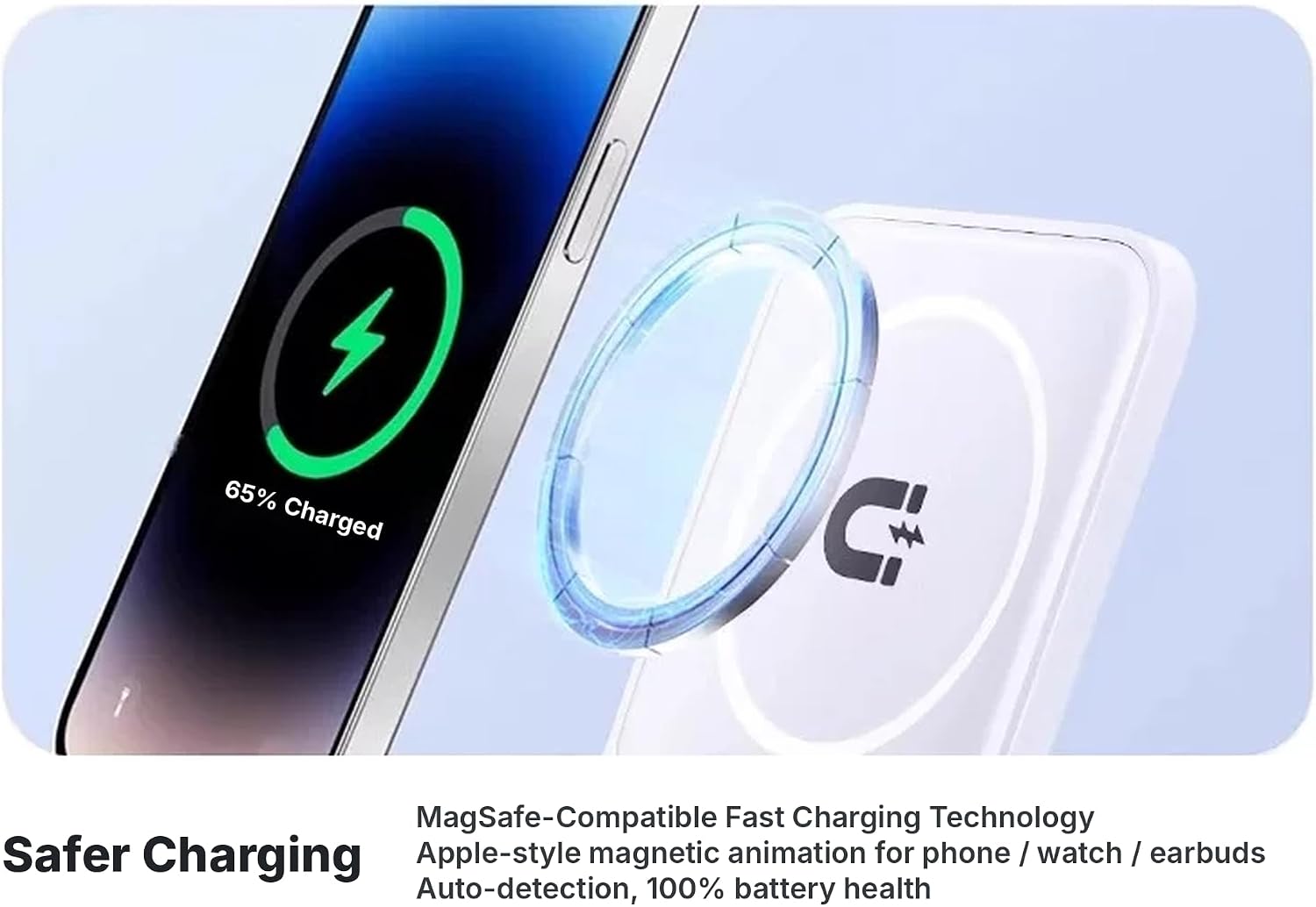 Detalle 2 de 3-in-1 Wireless Charging Station, 15W