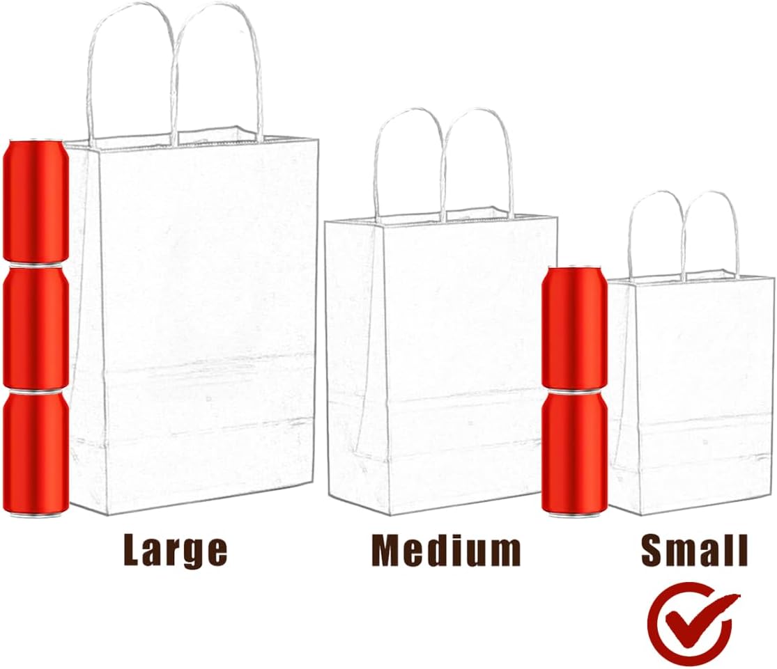 Thumbnail 6 de Gcardist 32Pcs Kraft Paper Bags 21x15x8cm 🛍️