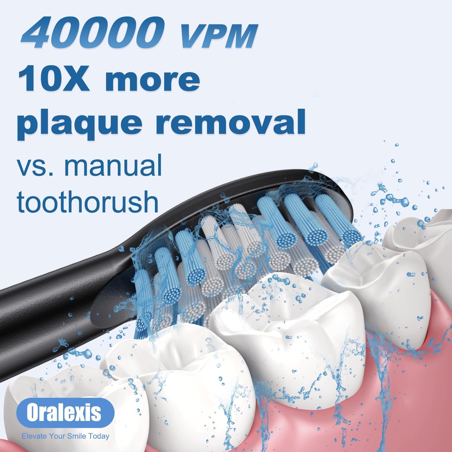Detalle 2 de ORALEXIS Electric Toothbrush 40,000 VPM 🪥