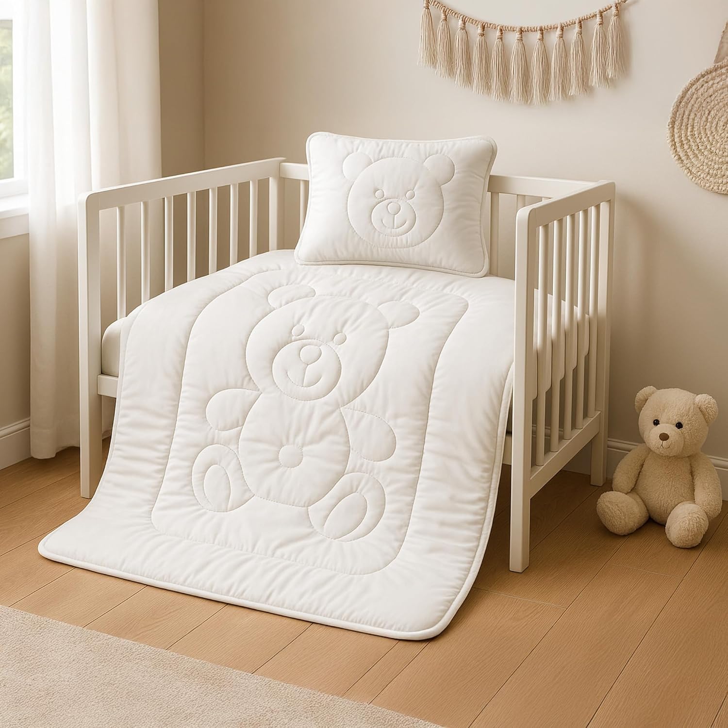 Thumbnail 5 de Baby Bettdecke & Kissen Kinderdecke-Set 100x135 cm (Mikrofaser, Oeko-Tex) für Kinderbett