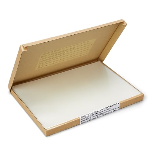 Thumbnail 3 de Amazon Basics Láminas para plastificar A4 100 unidades 🧾