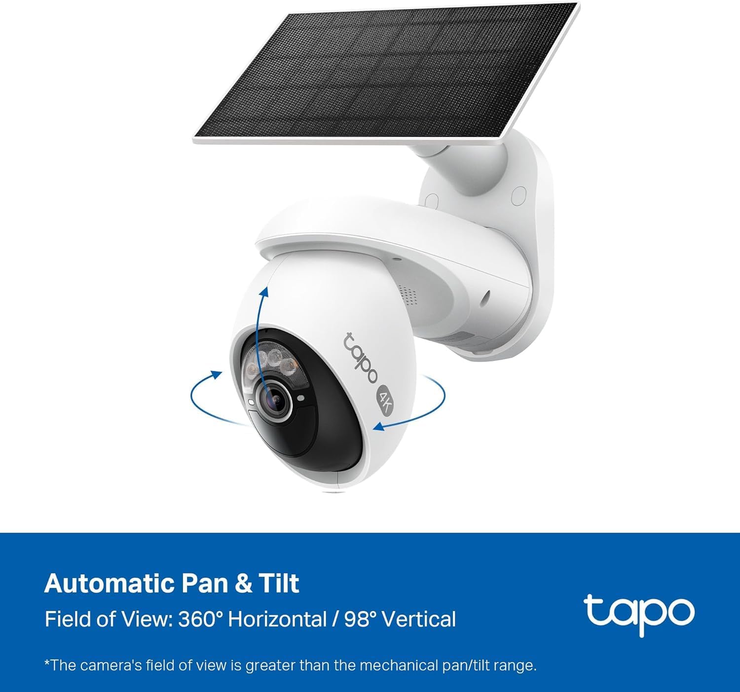 Thumbnail 3 de Tapo C660 KIT 4K Solar Outdoor Security Camera with 360° View