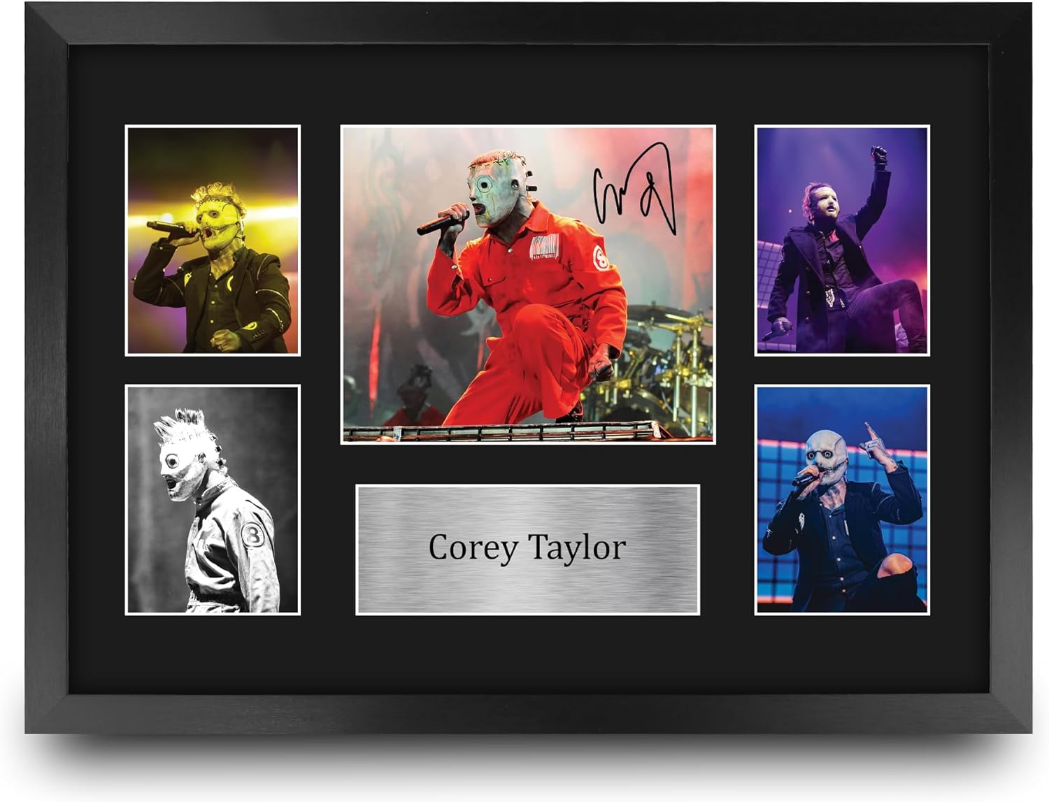 Thumbnail 1 de Corey Taylor Gifts Signed A4 Printed Autograph Slipknot Music Print (HWC Trading) for display