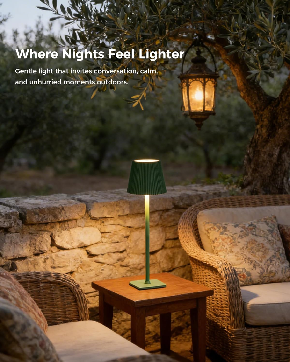 Thumbnail 3 de LuminexDesigns Rechargeable Table Lamp Set (2) – 5200mAh, 3 Colour Temperatures, IP54, Cordless & Dimmable