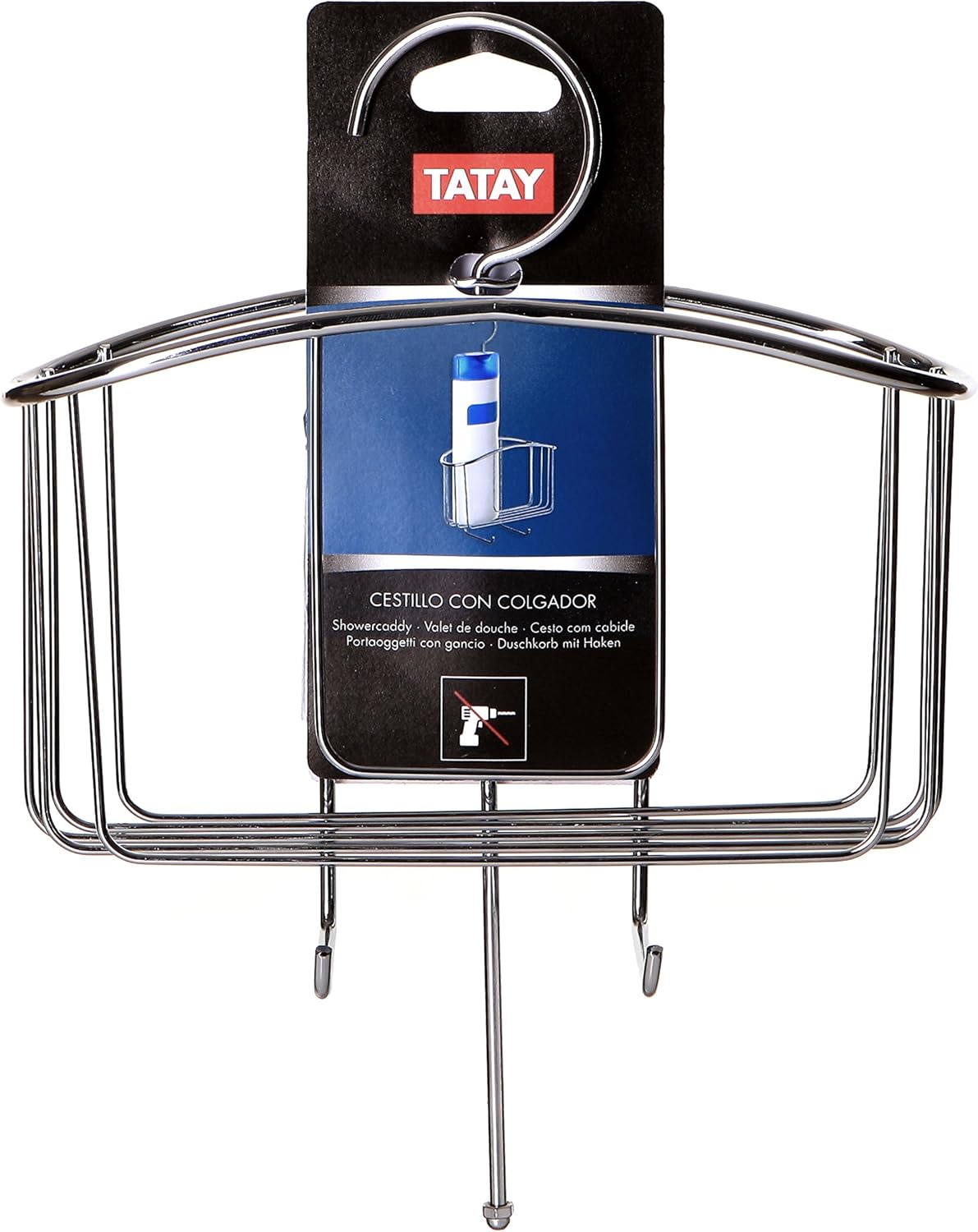 Thumbnail 3 de TATAY Porta Sapone Doccia Appendino Inox