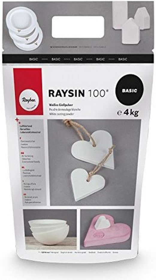 Thumbnail 2 de Rayher Raysin Polvere Colata Bianco, busta 10 kg – per stampaggio e fusione