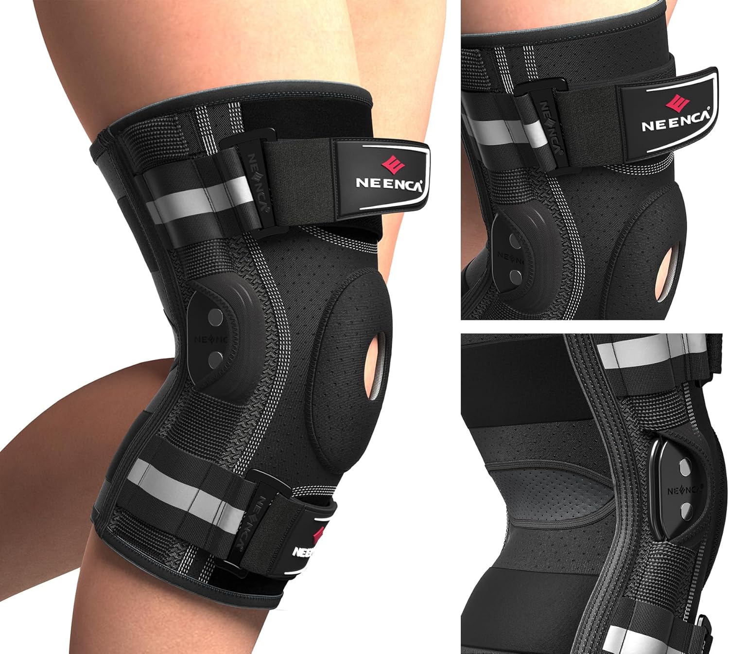 Thumbnail 1 de NEENCA Professional Knee Brace adjustable hinged support