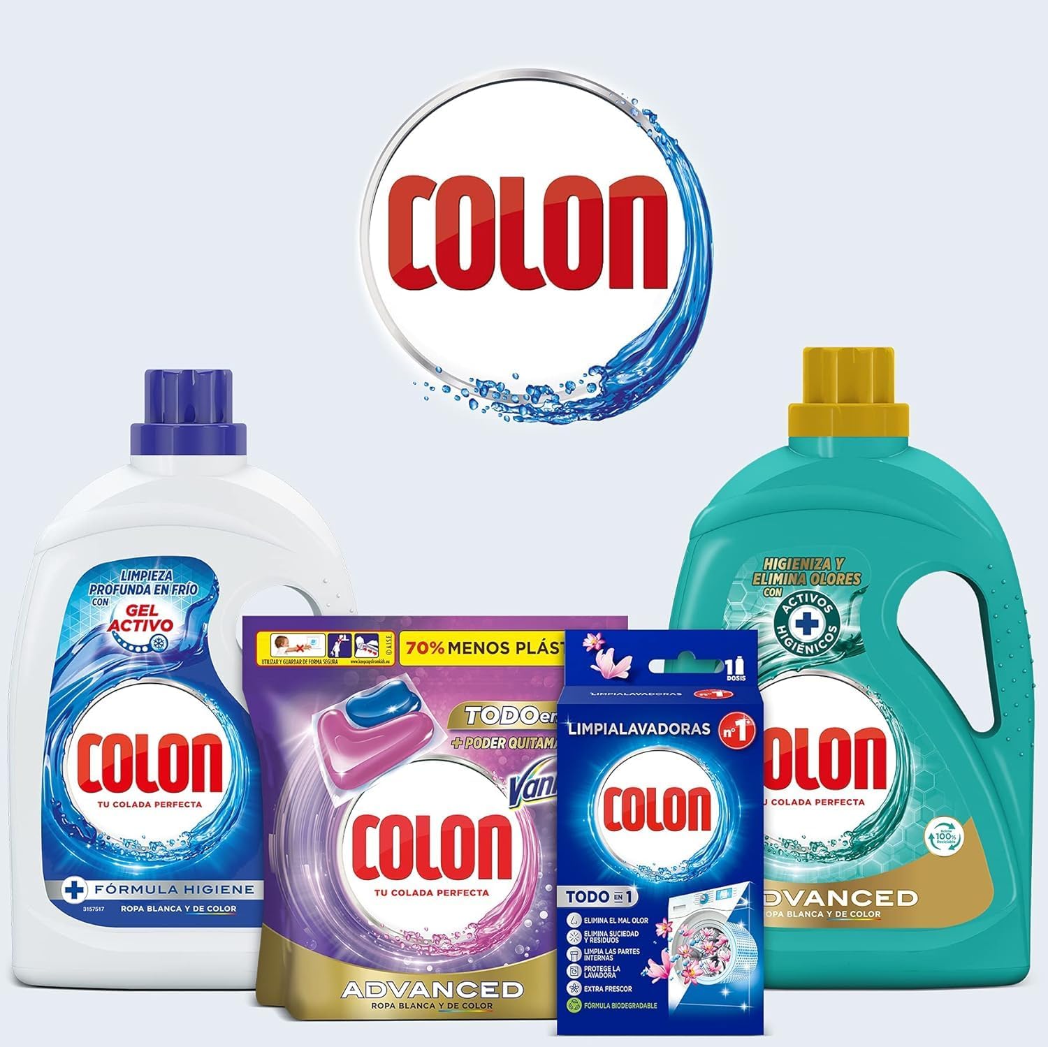 Thumbnail 5 de Colon Limpialavadoras Higiene 4 unidades