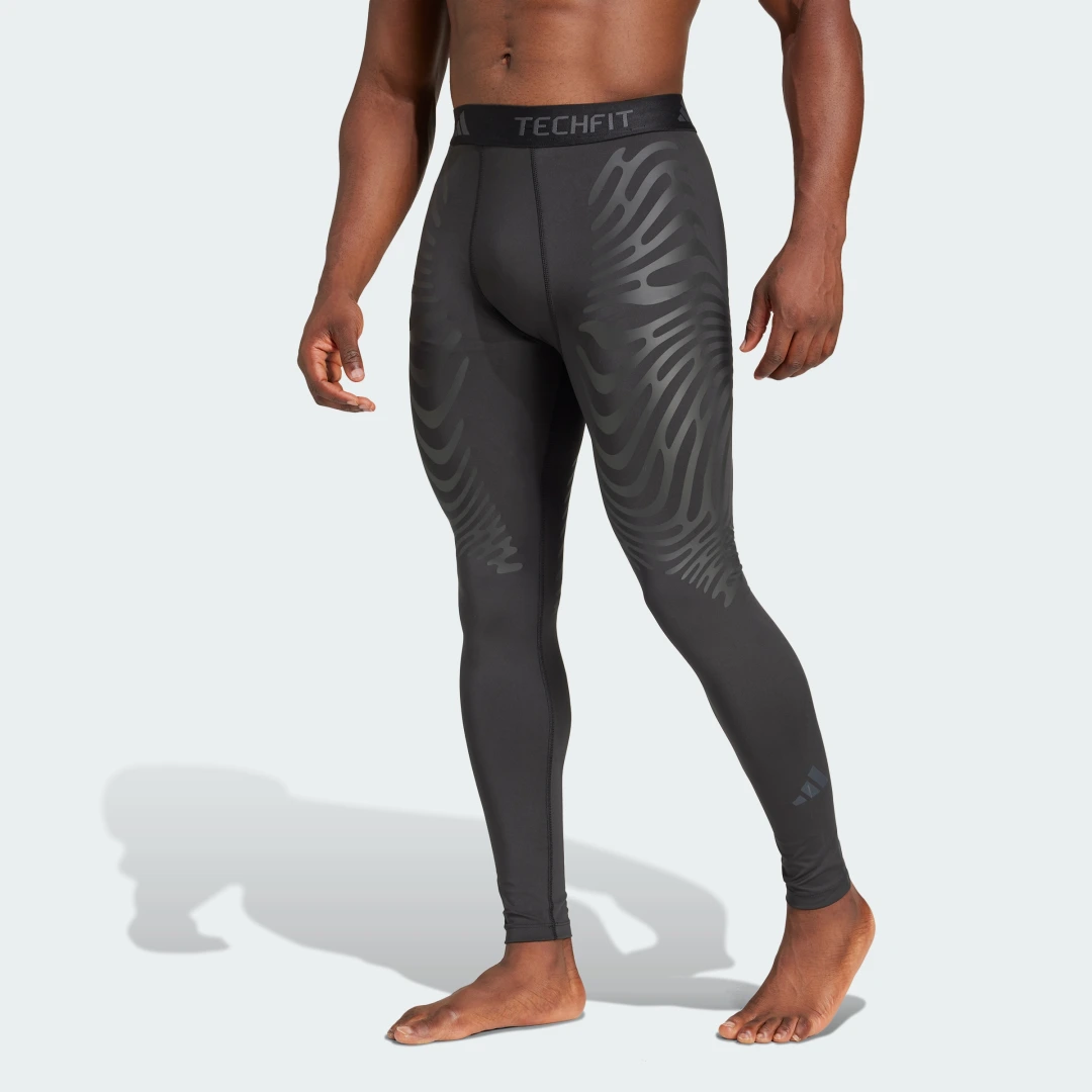 Detalle de Mallas largas Techfit Control Training de Adidas