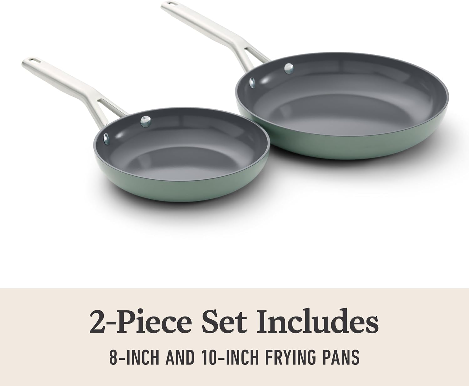 Thumbnail 4 de Calphalon Ceramic Nonstick Frying Pan Set