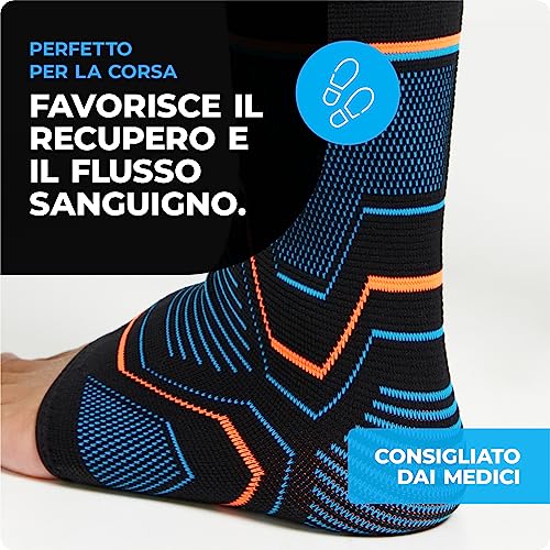 Detalle de VITTO Cavigliera Ortopedica - Tutore Caviglia per Distorsione, Manica, L