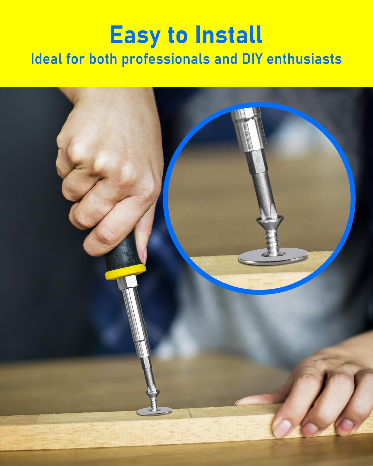 Thumbnail 5 de HOLMOL M6 x 18mm Penny Washers 304 Stainless Steel 60pcs 🧷