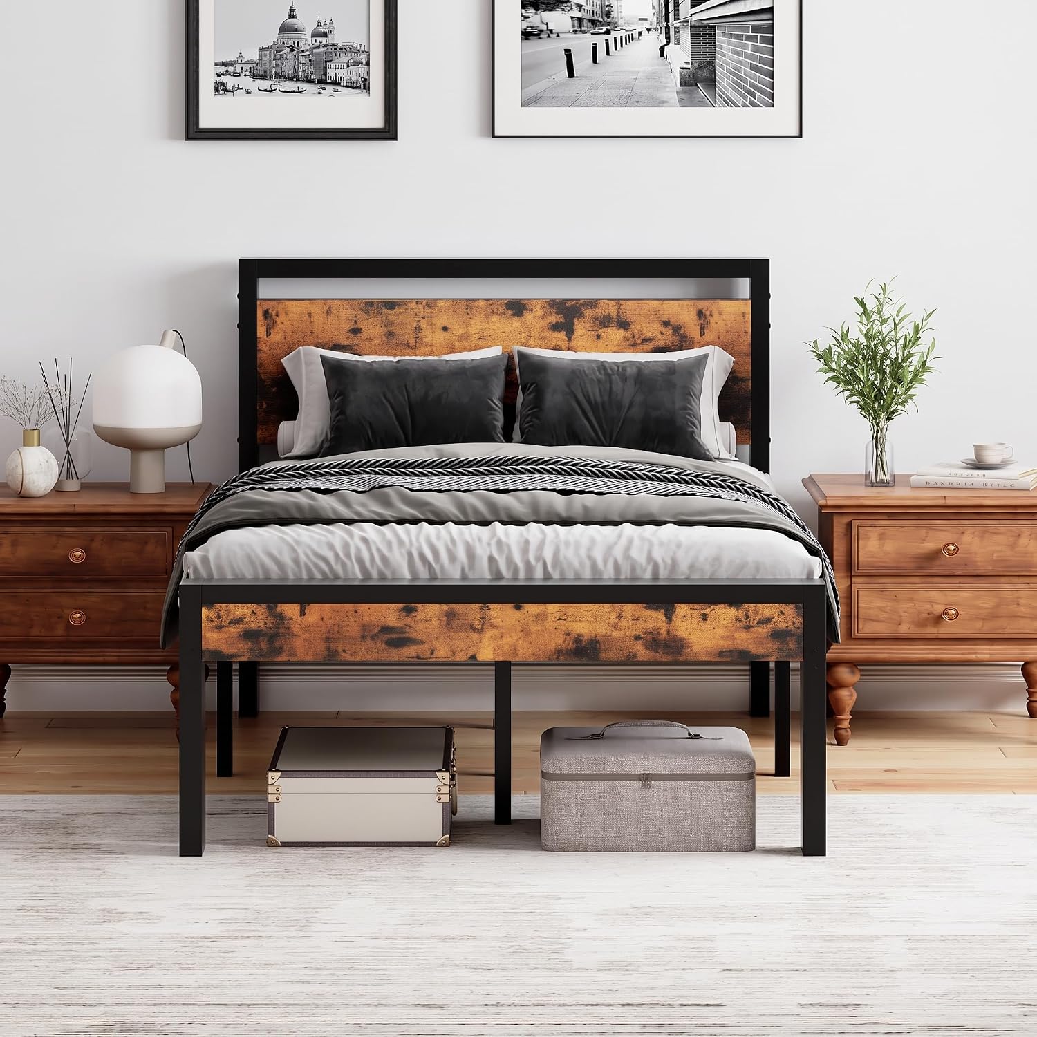 Thumbnail 6 de Sweetcrispy Queen Bed Frame
