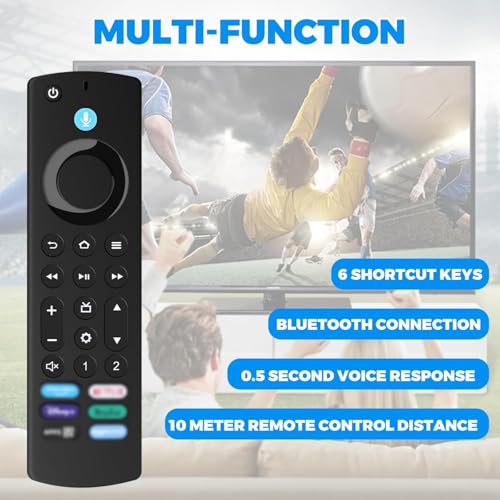 Detalle de Telecomando Vocale Sostitutivo (4 Gen) di Vemfay per F1r-e TV St-1ck e Smart TV Cube – controllo vocale e shortcut