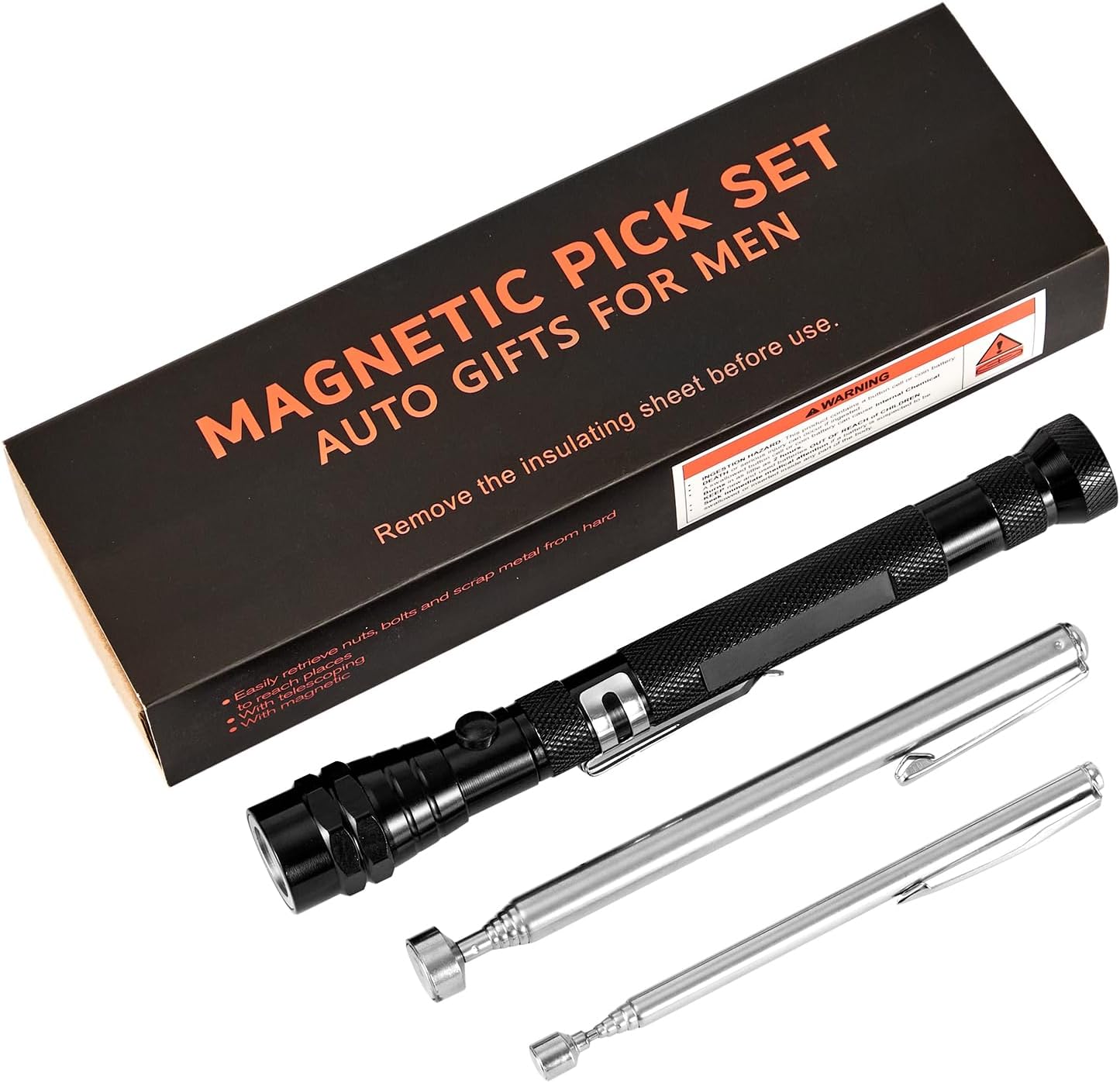 Detalle de Cool Gadget Magnetic Pickup Tool Set of 3