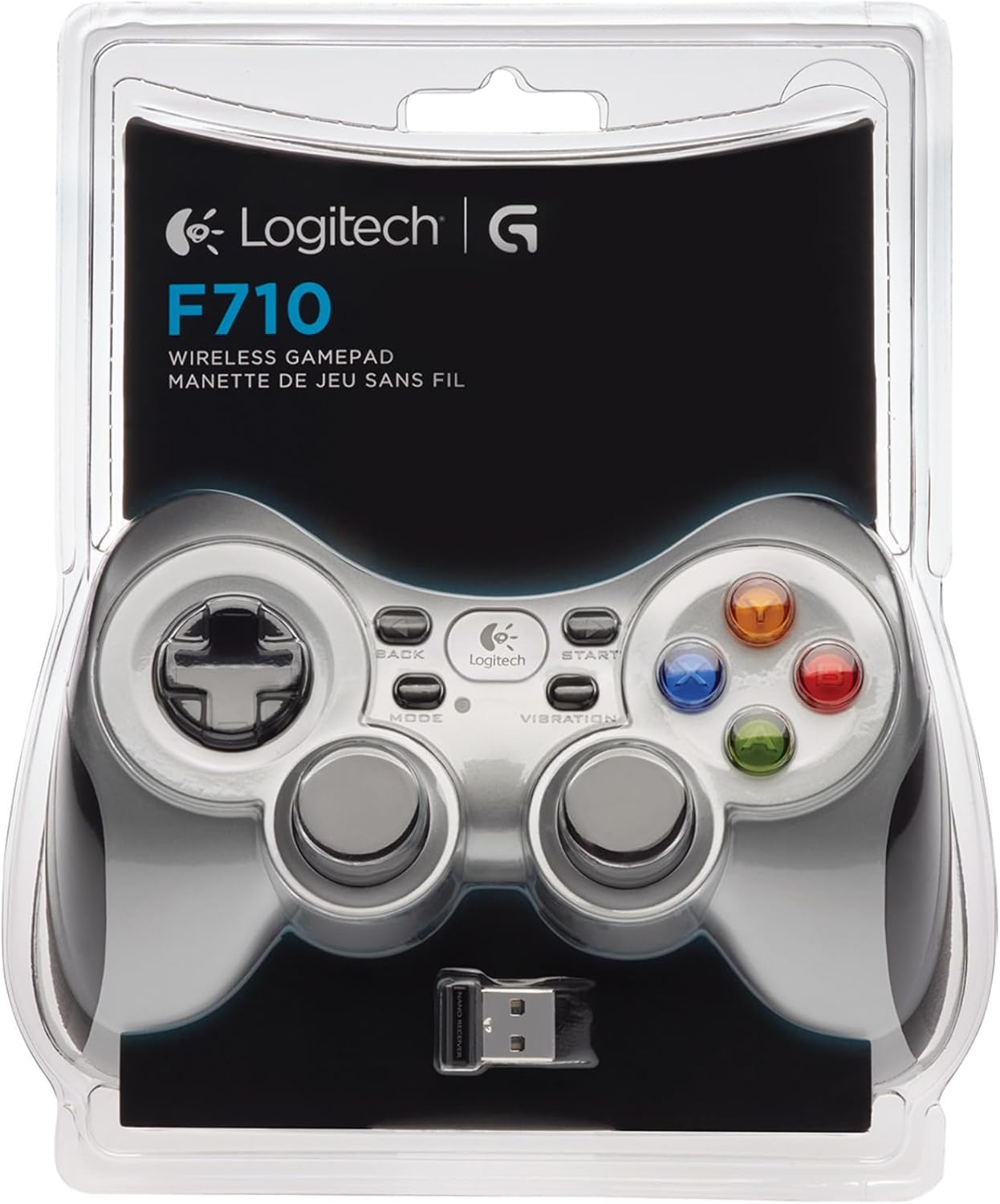 Detalle 2 de Logitech F710: kabelloses Gamepad mit konsoleähnlichem Layout – zuverlässig, flexibel und leicht einzurichten