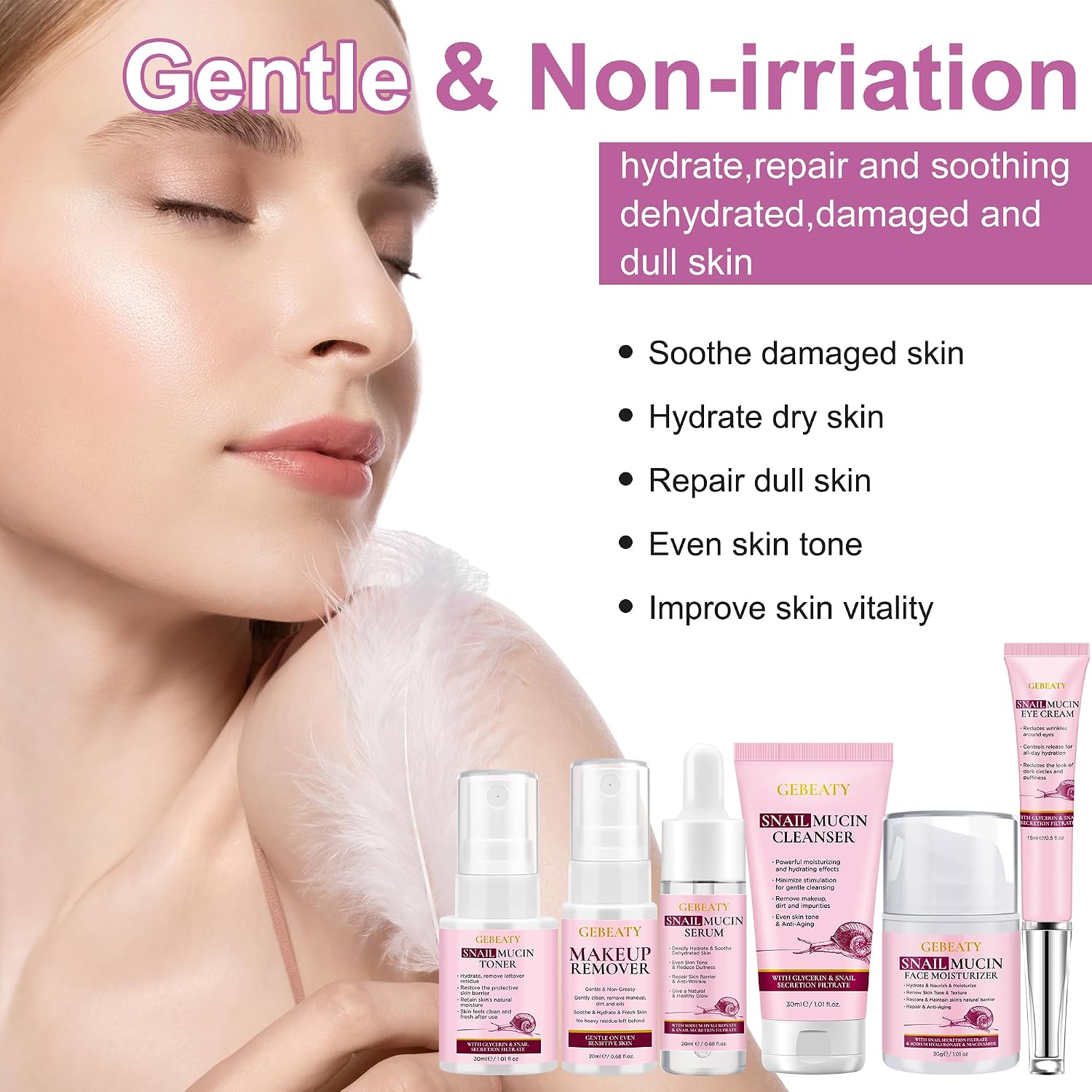 Thumbnail 3 de GEBEATY Skin Care Set, 6-Piece