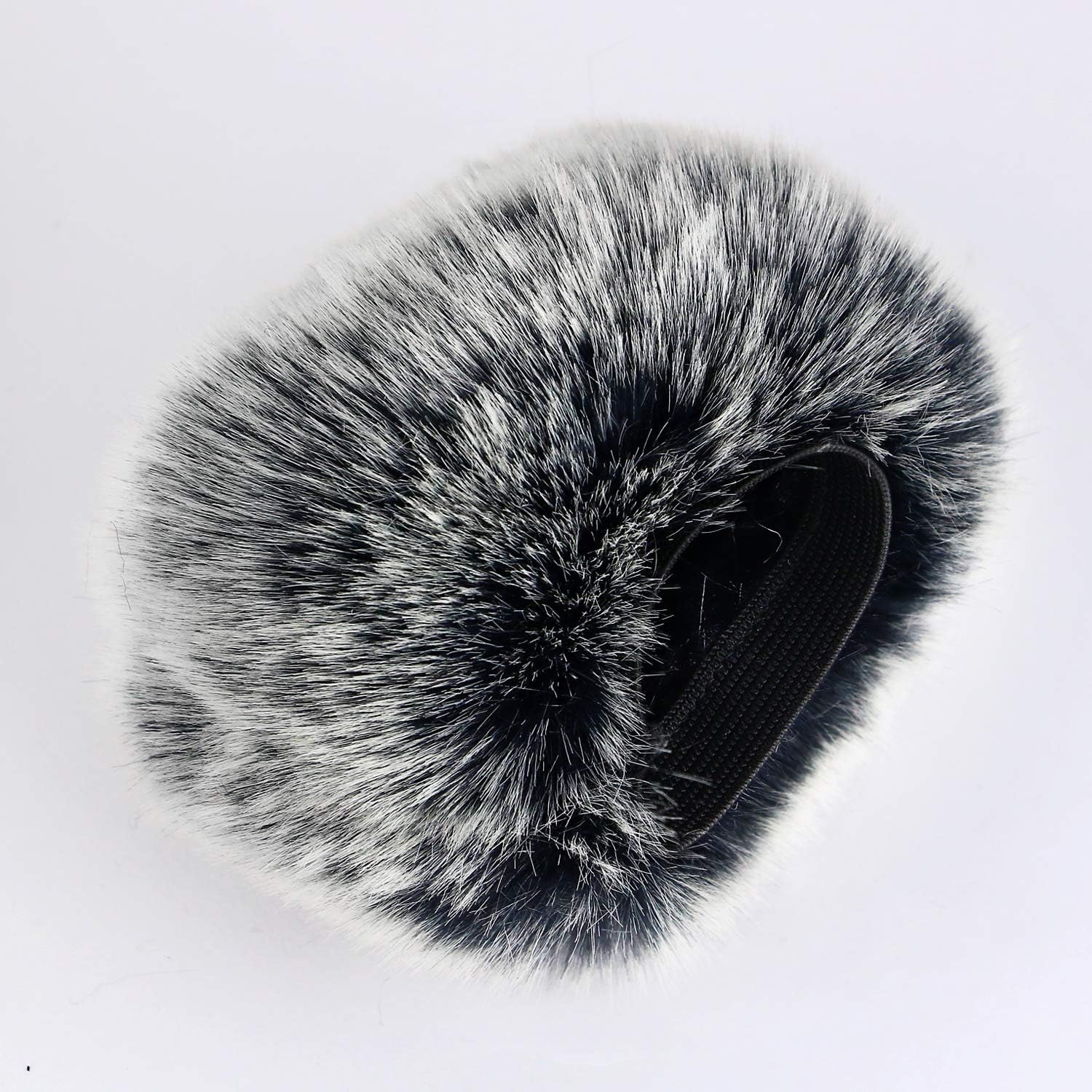 Detalle 2 de SUNMON Furry Windschutzscheibe für Zoom H4N Handrekorder – Kunstfell-Windsack als Pop-Filter-Ersatz für Outdoor-Aufnahmen