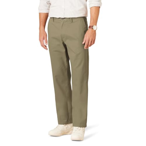 Detalle de Amazon Essentials Men's Classic-Fit Wrinkle-Resistant Chino Trouser, Khaki Beige, 33W / 30L