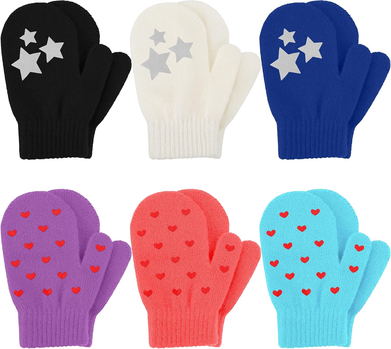 Detalle de Toddler Mittens, 6 Pairs