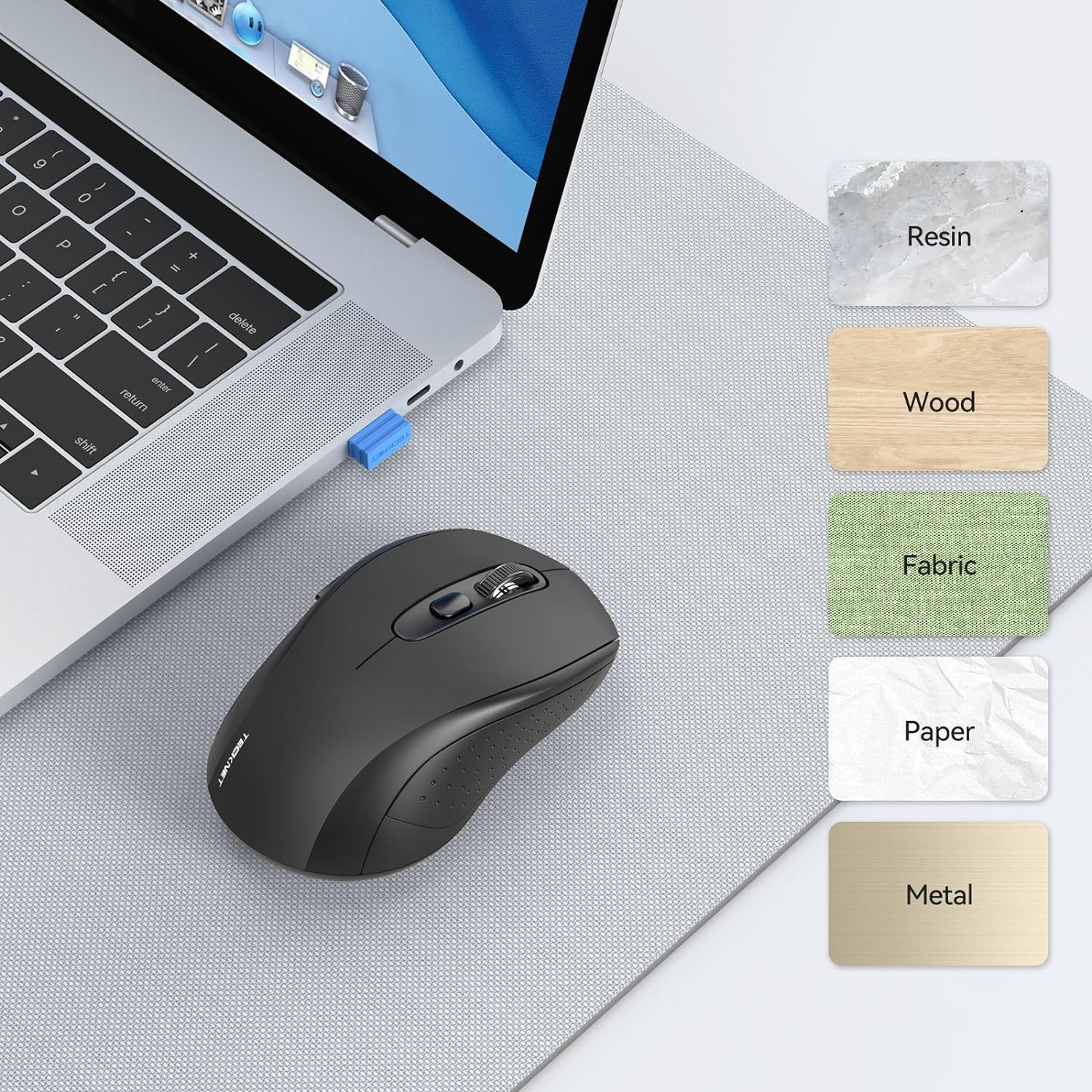 Thumbnail 6 de TECKNET Bluetooth Mouse 4000DPI