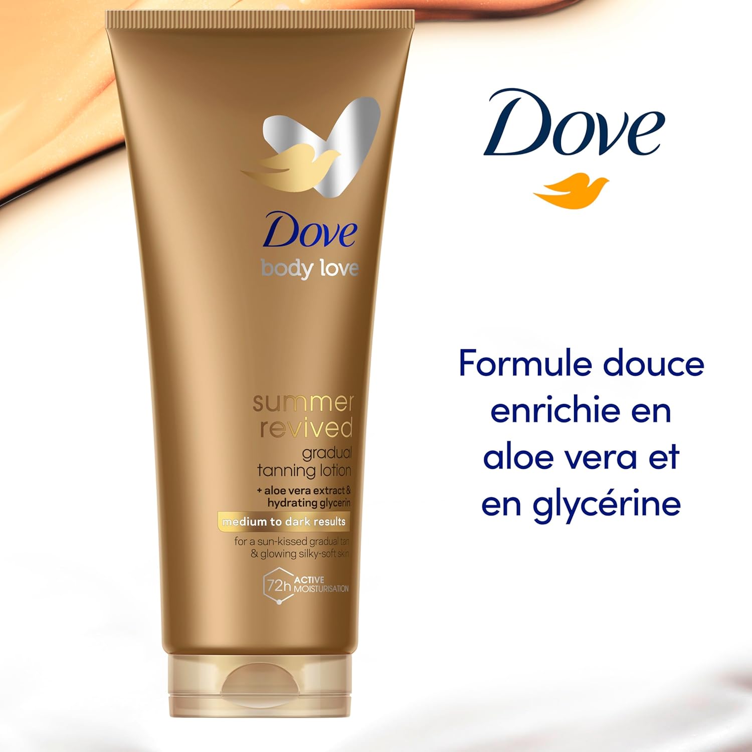 Thumbnail 3 de Dove Lotion Corporelle Autobronzante Summer Revived – Bronzage progressif pour peaux claires à moyennes, finition naturelle, 2 x 200 ml