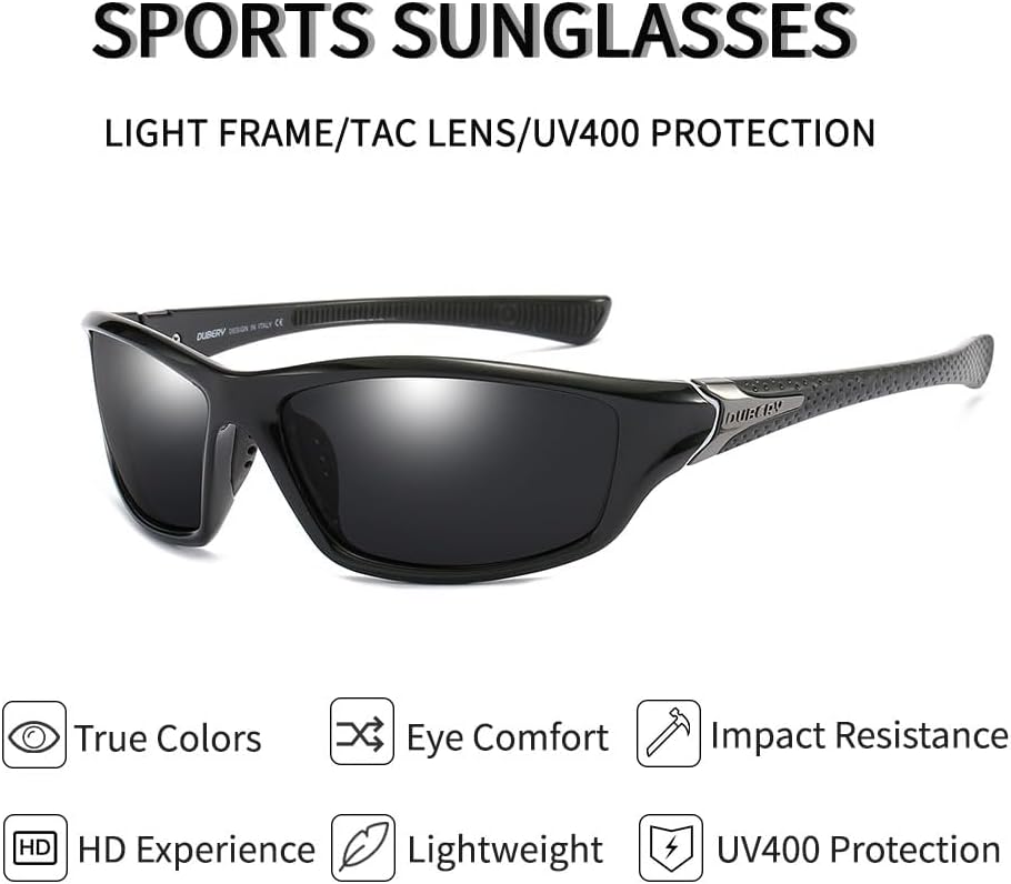 Thumbnail 2 de HGDGears Polarized Sports Sunglasses (UV400) for Outdoor Cycling, Driving, Golf & More