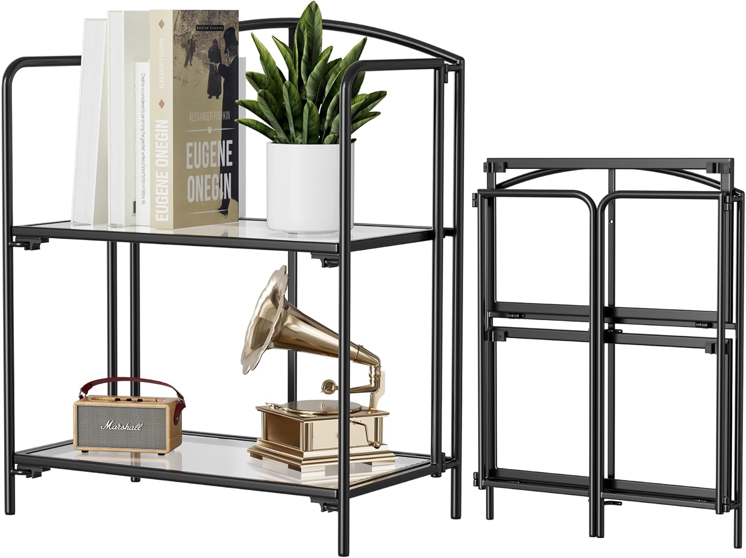 Thumbnail 6 de Crofy Folding Bookshelf 2-Tier