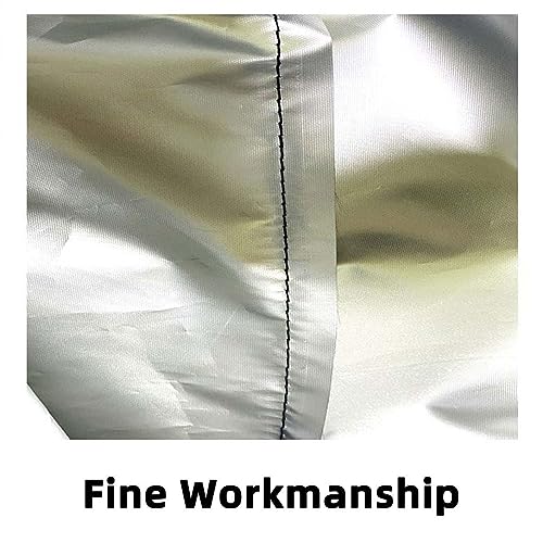 Detalle de Wifehelper Front-Loading Washing Machine and Dryer Covers (60 x 60 x 88cm) – Practical Weatherproof Shield