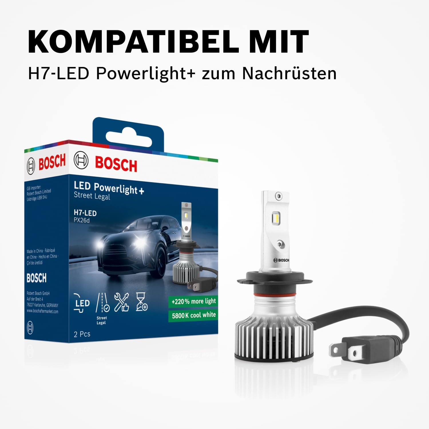 Thumbnail 5 de Bosch LED-Adapterringe Typ P (für H7-Nachrüstung), 2 Stück