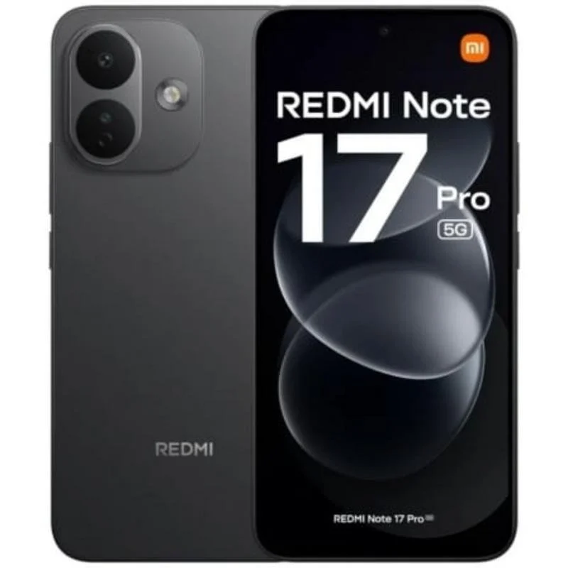Detalle de Xiaomi Redmi Note 17 Pro 5G 8GB/512GB, pantalla de 6.83'', negro