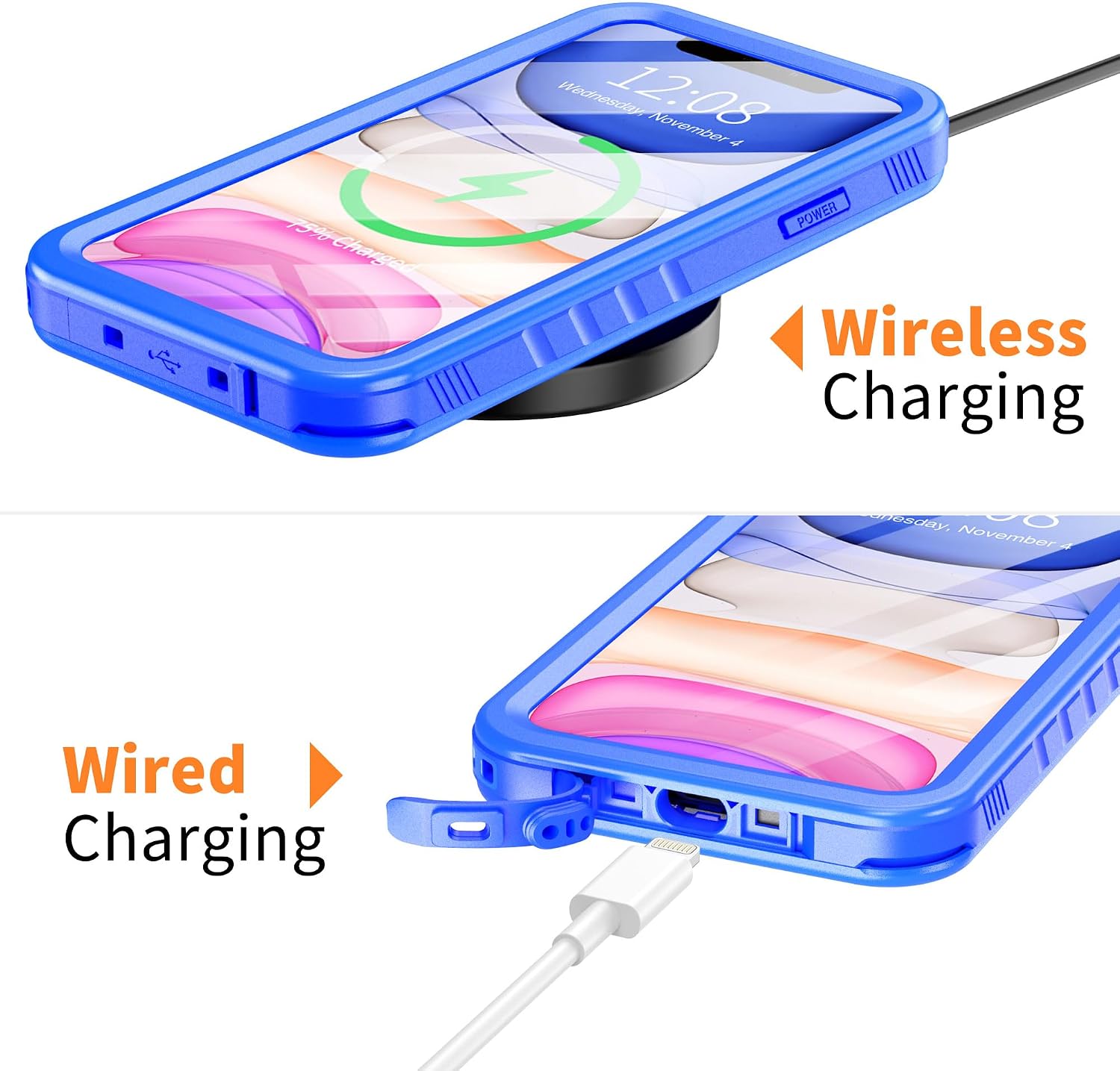 Thumbnail 6 de Cozycase Cover TOP Antiurto IP68 per iPhone 11 – Protetta e Leggera, Blu