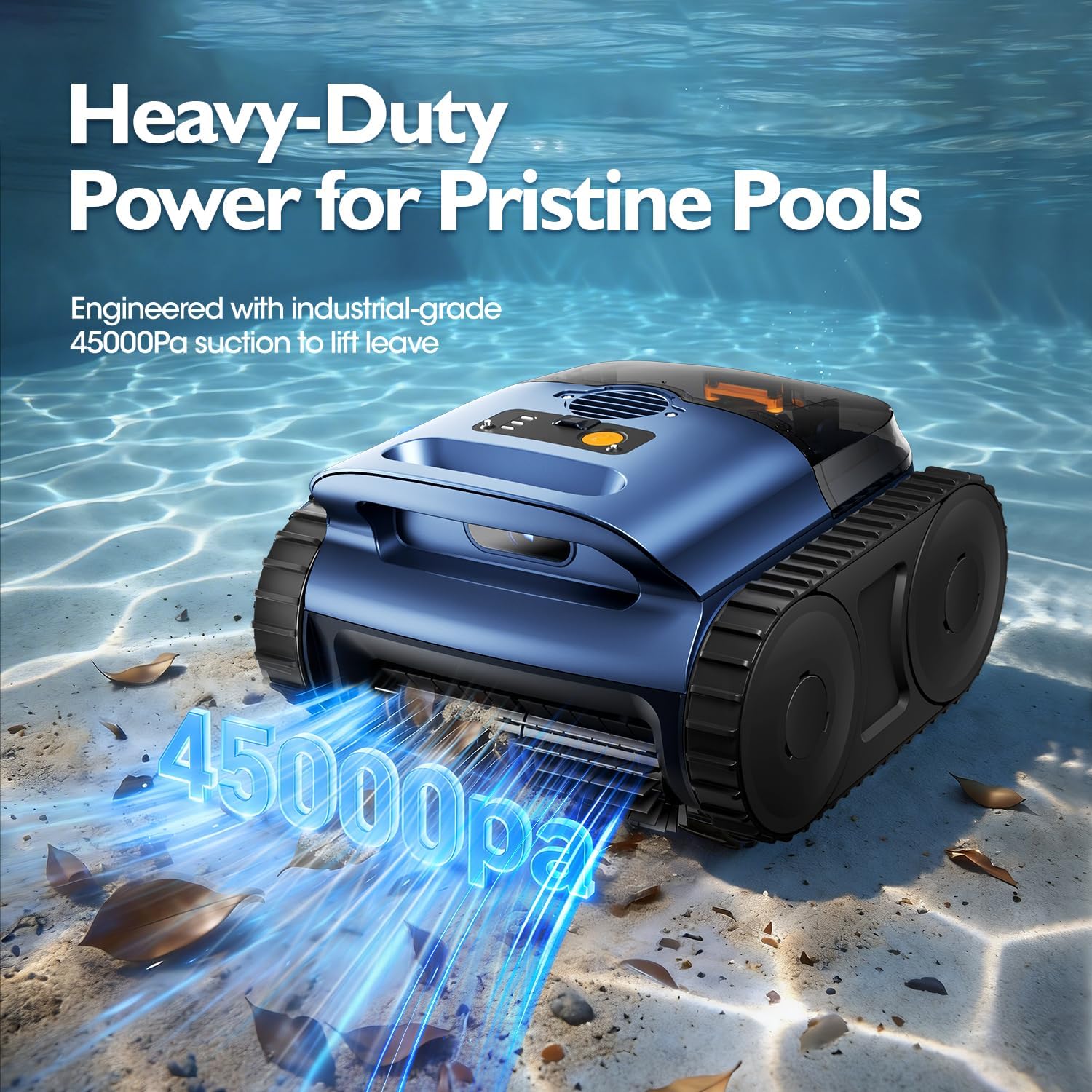 Detalle 2 de Robotic Pool Vacuum 190-Minute Runtime